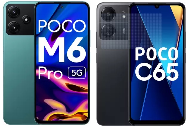 Poco M6 Pro 5G and Poco C65